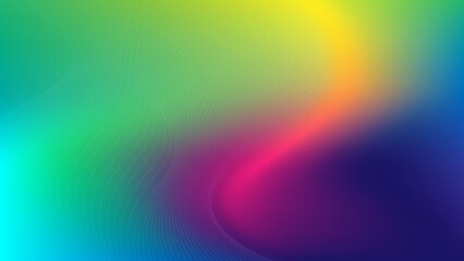 A stylish Colourful innovative Vibrant Abstract Wavy gradient Backgrounds with curves and flowing Light Lines