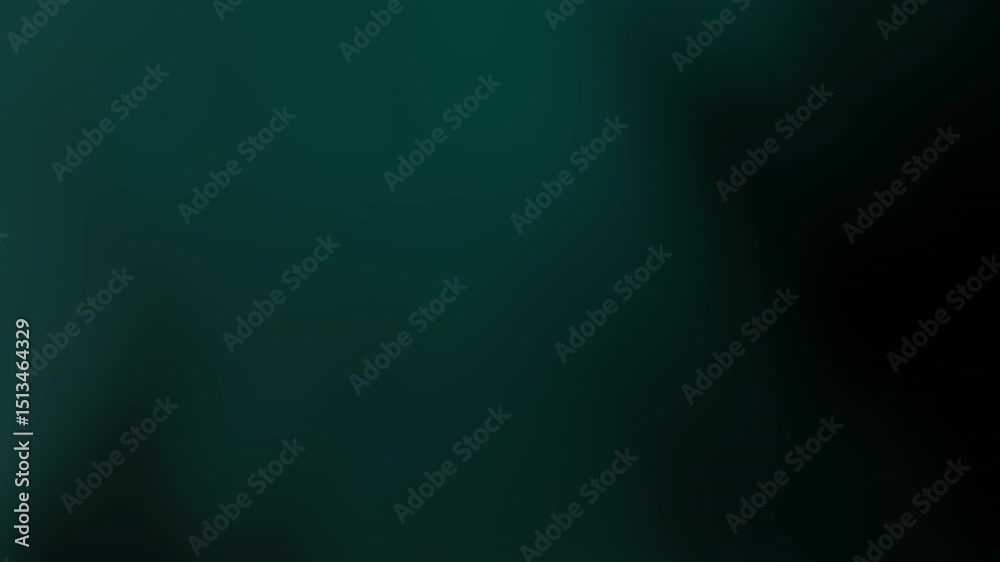 Poster a smooth emerald-green abstract gradient background with soft, organic flowing shapes and subtle sha