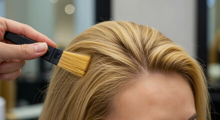 Fototapeta premium hair salon with scissors