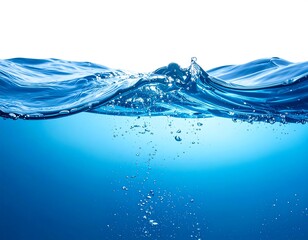 Rippling water surface