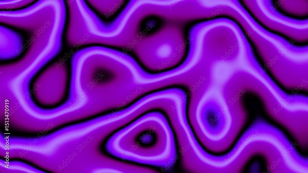 Leinwandbilder Mystical twilight, pink and purple gradient abstract loop background. suitable for design projects needing a smooth, flowing color blend with