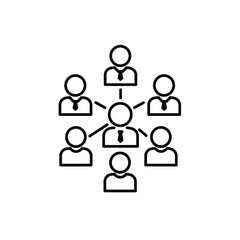 social network concept