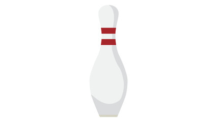 bowling pins isolated on white