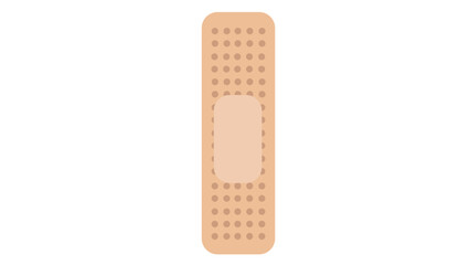 bandage on a white background