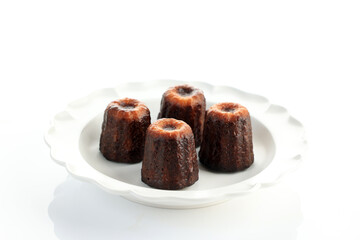 Cannele, French Pastry from Bordeaux.