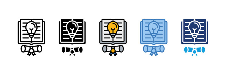 Book Icon Element For Design