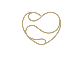 Heart Health Icon Logo Design – Medical Heartbeat Symbol SVG File for Wellness, Fitness, Healthcare Branding, Digital and Print Use