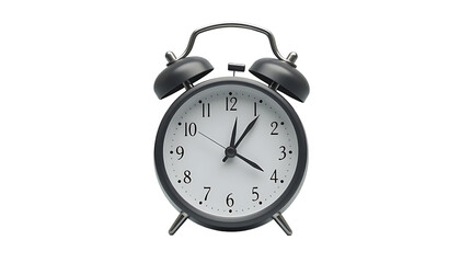 Black Alarm Clock Showing Time