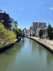 Naklejka premium 和歌山の川