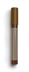 Vintage Golden Round Tip Permanent Marker Illustration