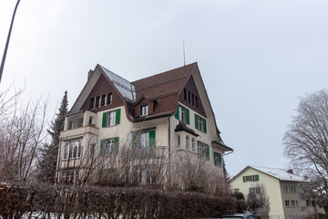 A classic residential building, likely a villa or a large townhouse, stands prominently in St....