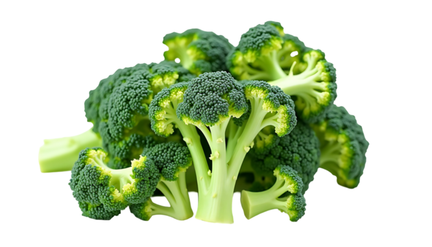 Broccoli on Transparent Background