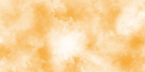 Abstract orange painted watercolor paper background, Old white watercolor paper background, minimal gauze texture background, Light watercolor wall art to create a clean and modern background .