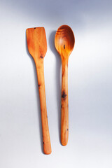 wooden kitchen collection stacked view closeup