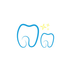 Dental logo Template vector illustration