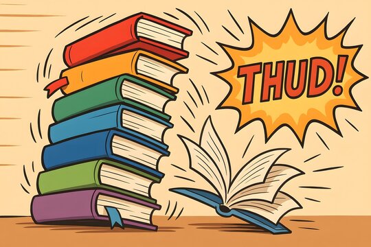 Book Stack THUD! Fall