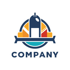 Fototapeta premium Modern abstract logo for business identity and branding