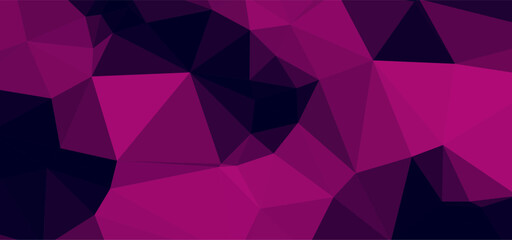 Dark purple polygonal abstract
