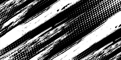 Vector brush sroke texture. Distressed uneven grunge background. Abstract distressed vector illustration. Overlay over any design to create interesting effect and depth. Black isolated on white. EPS10