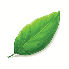 Obraz premium Professional Vector Illustration of a Leaf Natural Symbol Isolated on White Background