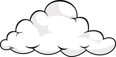 Cartoon Cloud Illustration