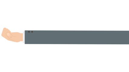 Obraz premium hand holding a blank sign