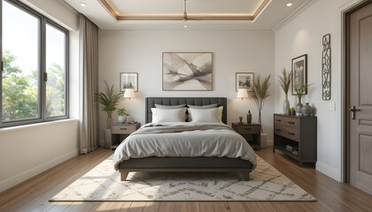 interior of a bedroom