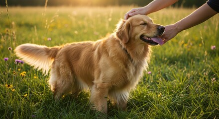 Golden Sunset Love Gesture Silhouettes Warm Light
