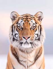 Fototapeta premium detailed close up image of a tiger