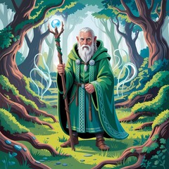 Fototapeta premium thai art painting on wall