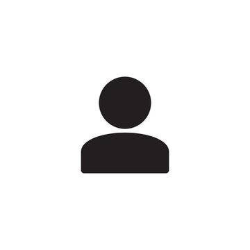 Editable person icon vector design illustrator