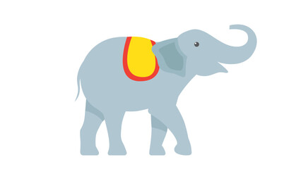 Obraz premium Grey Elephant Animal Icon