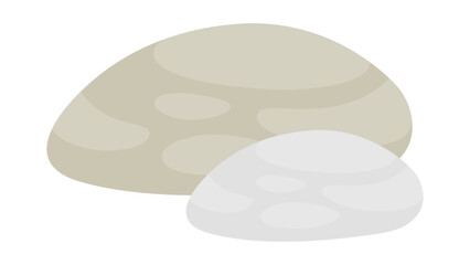 Smooth Grey Pebbles Icon © Ibrahim