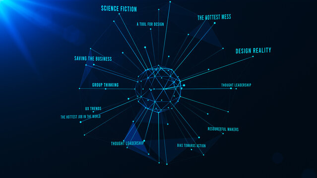 A futuristic and innovative, high-tech visual representation illustrating a global network that showcases complex digital connections and technologies.