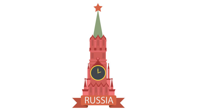 Russia Kremlin Tower Landmark