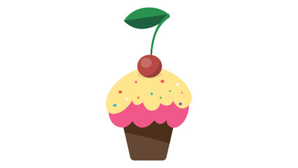 Cherry Cupcake Icon