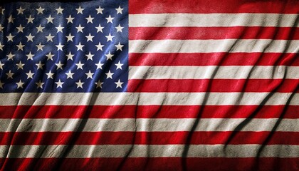 Fototapeta premium grunge flag of usa