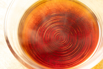 鰹出汁でつくった素麺のつゆ