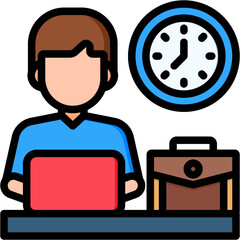 Flexible Work Hours Icon