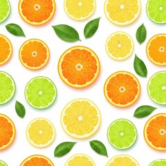Fototapeta premium citrus fruit slices