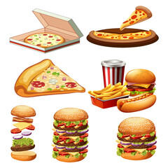 fast food collection