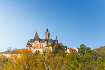 Historisches Schloss Wernigerode im Harz, Sachsen-Anhalt