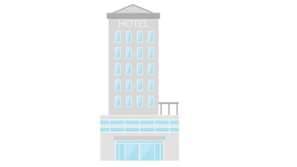 column isolated on white