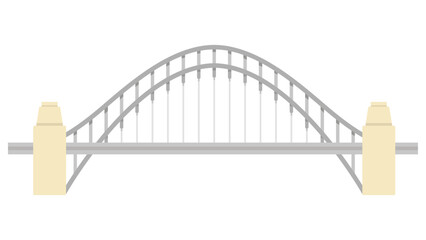 vector wooden bridge