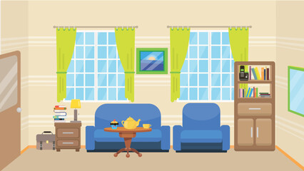 interior of living room