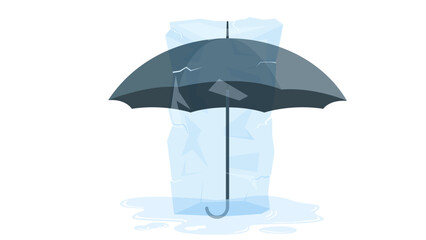 umbrella on a white background