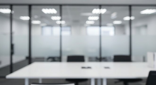 Bright, minimalist office blur with soft natural light. Clean backdrop for product mockups & digital overlays.
