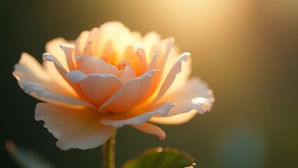 Blooming Flower in Slow Motion
