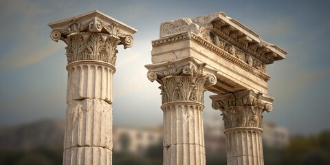 ancient greek column