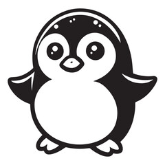 Penguin image vector